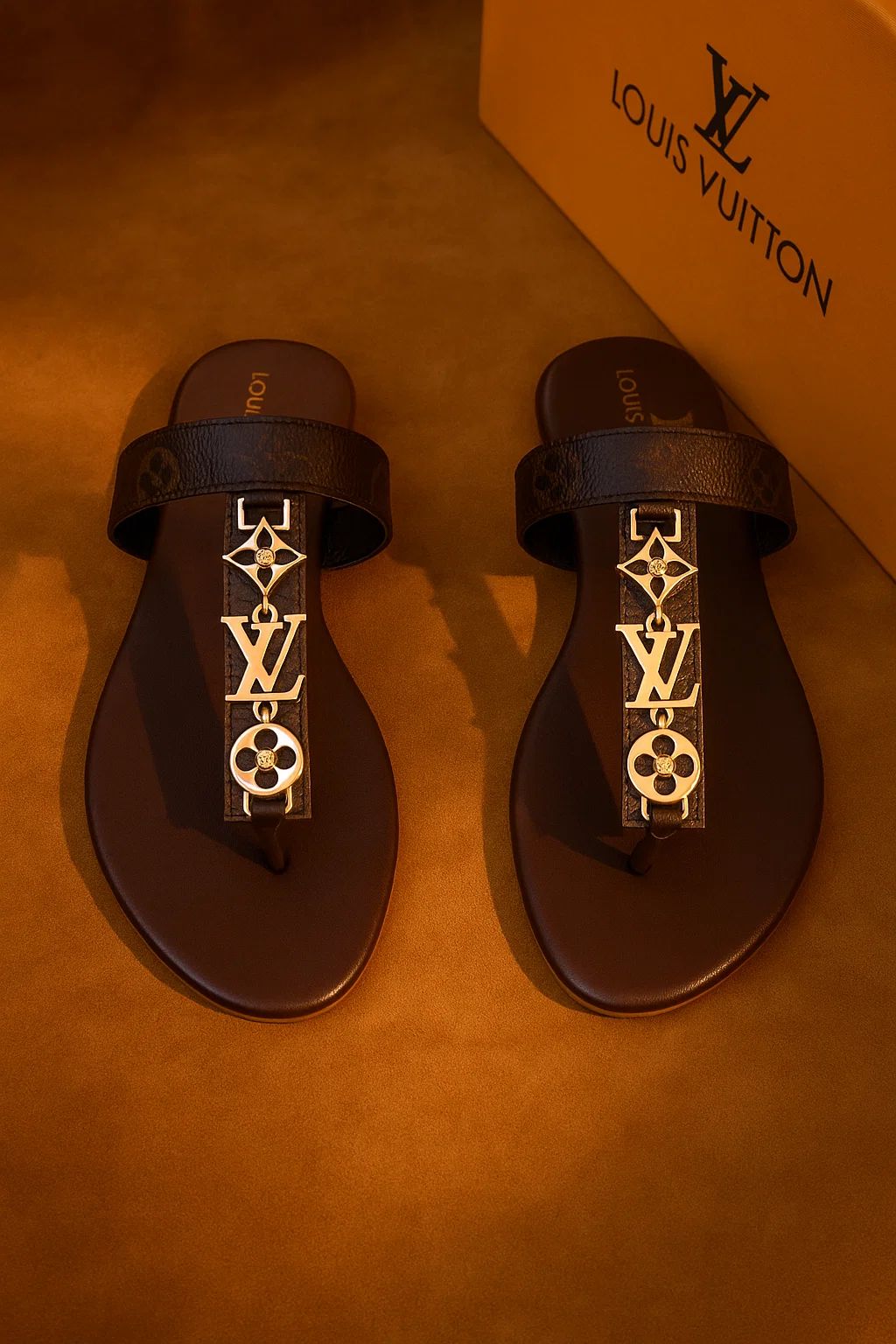 LV FLAT SANDALS