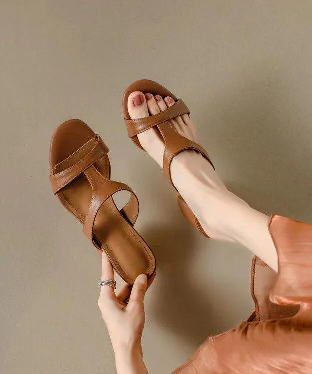 OPEN TOE ROMAN SANDALS