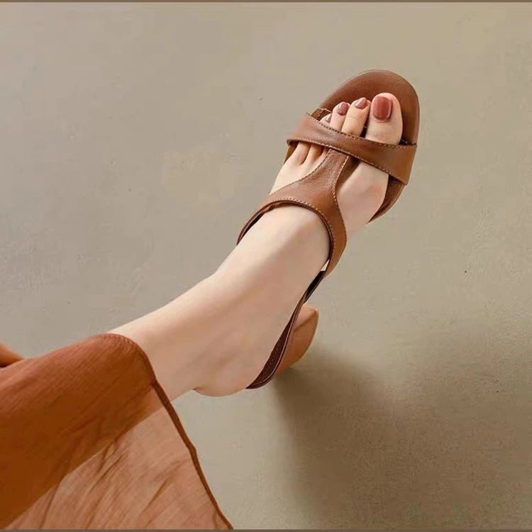 OPEN TOE ROMAN SANDALS